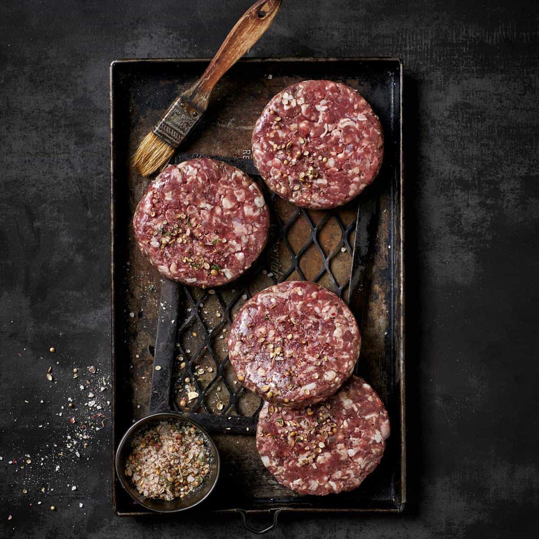 Beef Burger Patties - 2 x 180g