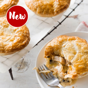 Chicken & Portobello Mushroom Pies - 2 x 250g